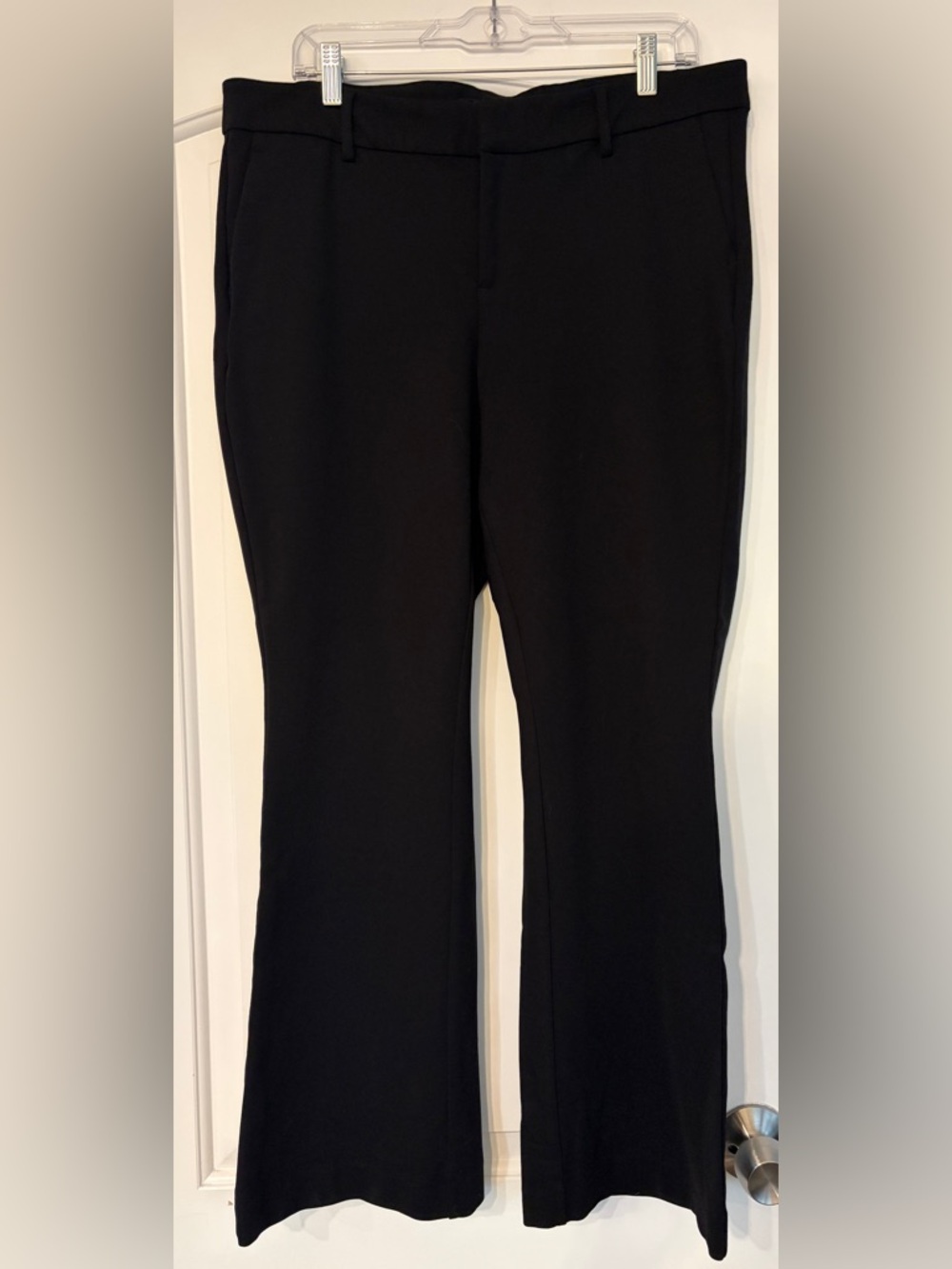 Liverpool Los Angeles “Kelsey Flare” Ponte Pants Black 14W